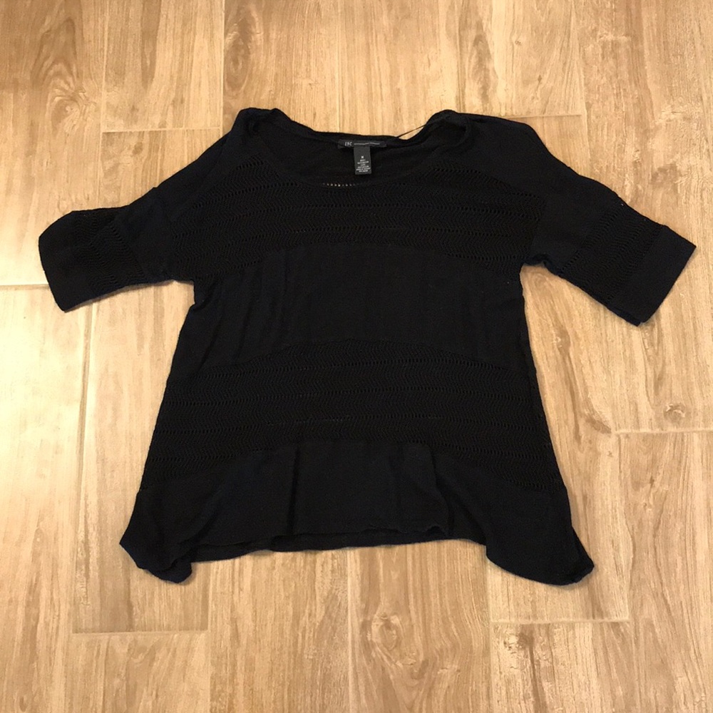 INC black shirt